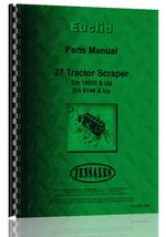 Parts Manual for Euclid S-18 Tractor Scraper