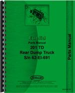 Parts Manual for Euclid 201 TD Truck