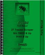 Service Manual for Euclid 27 LOT Tractor & Scraper