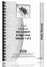 Parts Manual for Hesston 666 Tractor