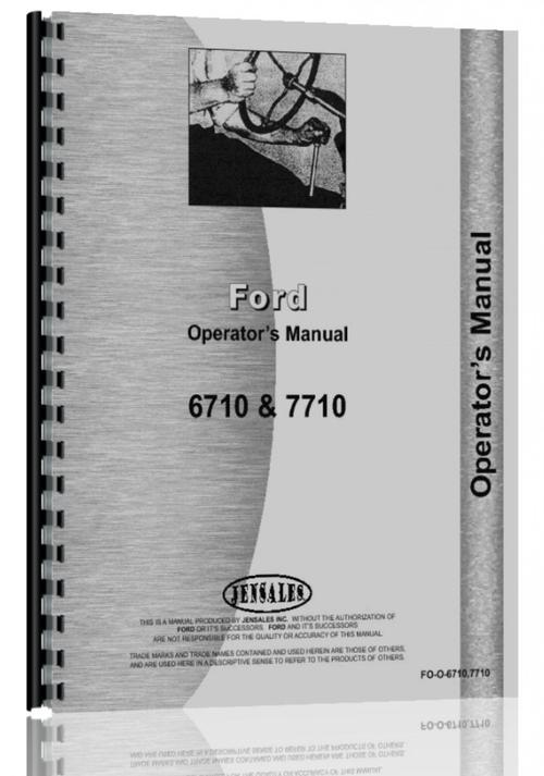 7710 ford tractor service manual