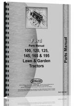 Parts Manual for Ford 195 Lawn & Garden Tractor