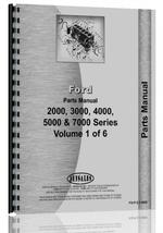 Parts Manual for Ford 2000 Tractor