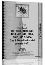Parts Manual for Ford 450 Industrial Tractor