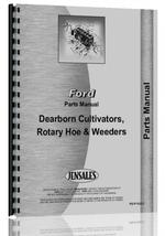 "Parts Manual for Dearborn 13-5, 13-9 Weeder Attachment"