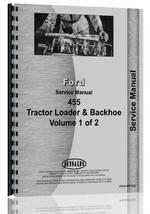 Service Manual for Ford 455 Industrial Tractor