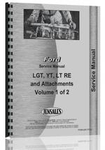 Service Manual for Ford LT Lawn & Garden Tractor