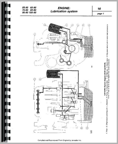 Service Manual for Fiat 110-90 Tractor Sample Page From Manual