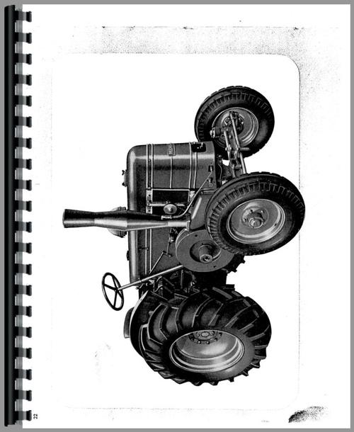 Service Manual for Field Marshall Series 3 Tractor Sample Page From Manual