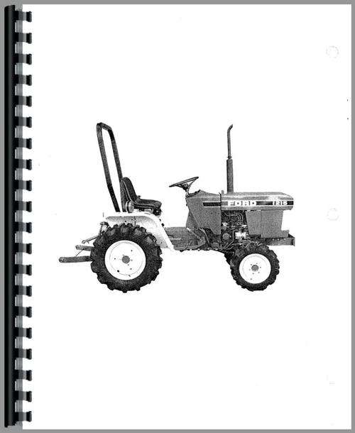 Operators Manual for Ford 1215 Tractor Sample Page From Manual