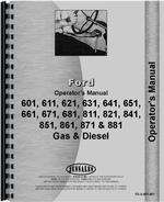 Operators Manual for Ford 1801 Industrial Tractor