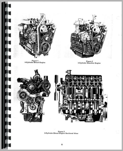 Service Manual for Ford 2000 Engine Sample Page From Manual