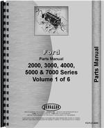 Parts Manual for Ford 2100 Tractor