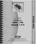 Parts Manual for Ford 233 Industrial Tractor