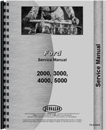 Service Manual for Ford 3000 Tractor Data
