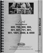 Service Manual for Ford 4000 Tractor
