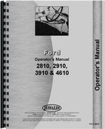 Operators Manual for Ford 4610 Tractor