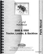 Parts Manual for Ford 5500 Industrial Tractor