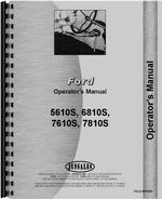 Operators Manual for Ford 5610S Tractor