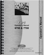 Operators Manual for Ford 6700 Tractor