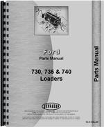 Parts Manual for Ford 730 Tractor Loader Backhoe