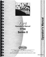 Operators Manual for Ford 7710 Tractor