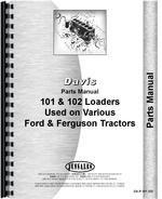 Parts Manual for Ford 8N Davis 101 Loader Attachment