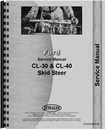 Service Manual for Ford CL40 Skid Steer