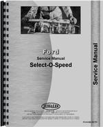 Service Manual for Ford All Selectospeed Transmission