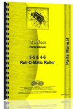 "Parts Manual for Galion 3-5, 4-6 Roll-O-Matic Roller"