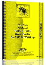 Parts Manual for Galion T-500C Grader