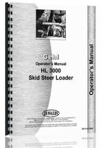 Operators Manual for Gehl HL3000 Skid Steer Loader
