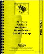 Parts Manual for Galion 160 Grader