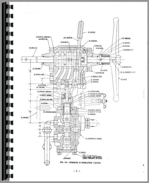 Service Manual for Galion 303 Grader Sample Page From Manual