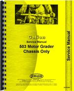 Service Manual for Galion 503 grader