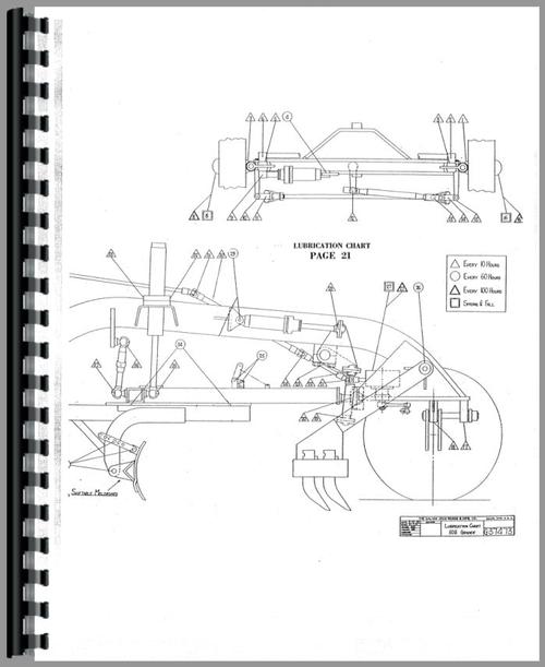 Service Manual for Galion 503 grader Sample Page From Manual