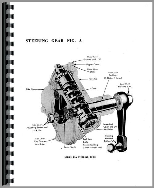 Service Manual for Galion 503 grader Sample Page From Manual
