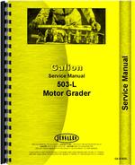 Service Manual for Galion 503L grader
