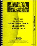 Service Manual for Galion T-500C Grader