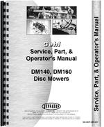 Service Manual for Gehl DM140 Disc Mower