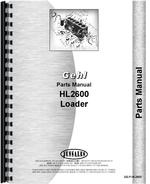 Parts Manual for Gehl HL2600 Skid Steer Loader