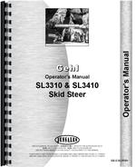 Operators Manual for Gehl SL3410 Skid Steer Loader