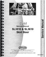Service Manual for Gehl SL3510 Skid Steer Loader