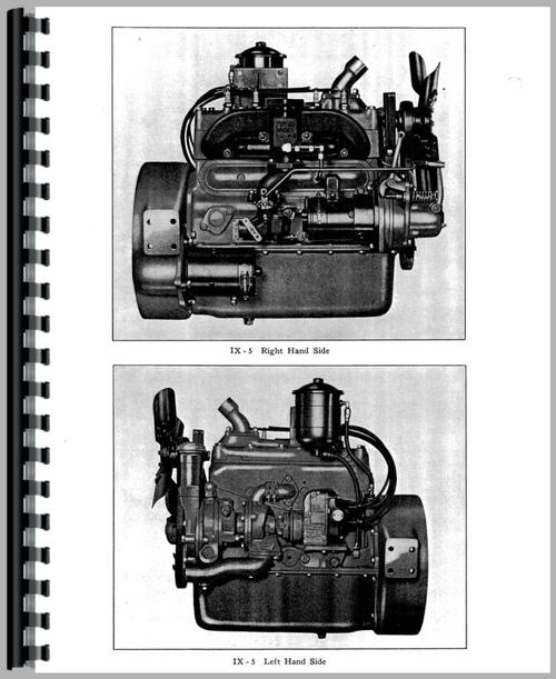 Service Manual for Gibson H Tractor Hercules Engine Sample Page From Manual