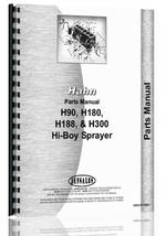 Parts Manual for Hahn H-188 Tractor