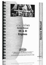"Service Manual for Hercules Engines XK, XI Engine"