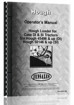 "Operators Manual for Hough DI, SI Loader Attachment"