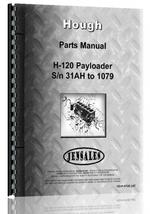 Parts Manual for Hough H-120 Pay Loader
