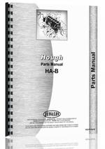 Parts Manual for Hough HA-B Pay Loader