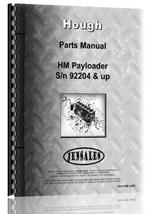 Parts Manual for Hough HM Pay Loader